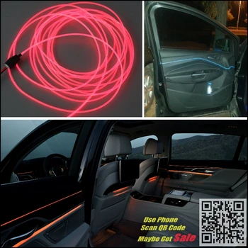Pentru Mercedes Benz MB SLK R170 R171 R172 Auto Interior Lumina Ambientala iluminare Panou de Mașină în Lumina Benzi de Fibră Optică Trupa