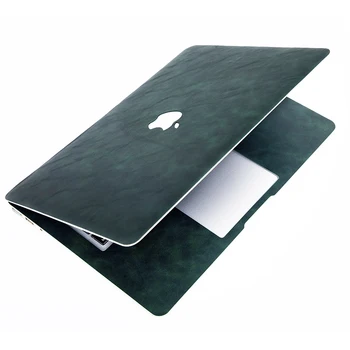 O Gardă De Corp De Protecție Din Piele Pu Caz Acoperire Piele Pentru Apple Macbook Pro16