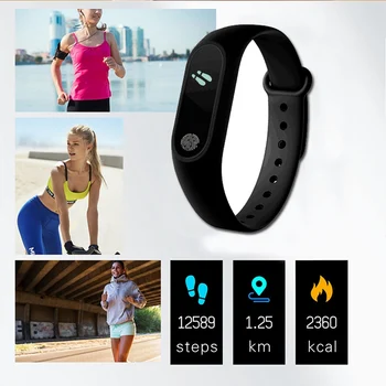 Tracker De Fitness M2 Brățară Inteligent Rata De Inima Tensiunea De Monitorizare De Somn Sănătate Sport Bluetooth M2 Bratara Smart Wear