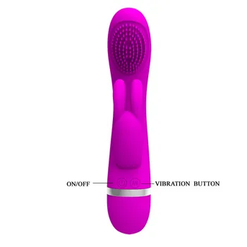 7 Viteze G Spot Vibrator Rabbit Vibrator Dual pentru Femei Vagine Masturbari Masaj Punctul G Stimulare Masaj Vibratoare Corpul se Relaxeze