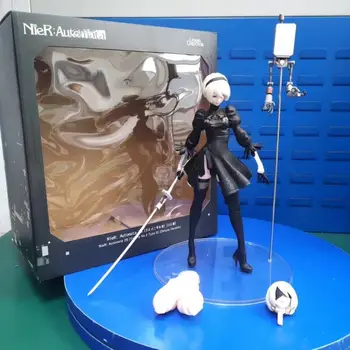 28cm Anime NieR:Automata 2B YoRHa Nr. 2 Tip B figura de Acțiune Versiunea Deluxe stil nou PVC lupta figura model de jucarii papusa Cadou