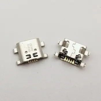 50pcs Micro USB 5pin mini Conector Reverse grele placă Mobilă portul de Încărcare Pentru Huawei HONOR 6P piese de reparare telefon Mobil