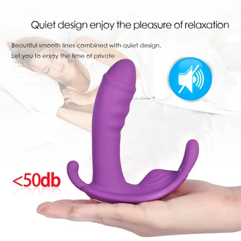 Penis artificial Vibratoare jucarii Sexuale pentru Femei punctul G și Clitorisul Stimula Control de la Distanță Chilotei Vibratoare Adult Sex Jucarii Erotice Sex shop
