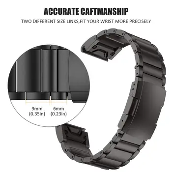 AN Aliaj de Titan Cu Watchband Compatiable pentru Fenix 6/Fenix 6 Pro/Fenix 5/5 Plus/Foreruner 935 Ceasuri Accesorii