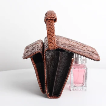 TOPHIGH Crocodil Model de Telefon de Ambreiaj Femei din Piele Geanta Crossbody Mici de Lux Umăr Saci Pentru Femei Sarpe Designer