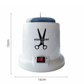Temperatură ridicată de Unghii Sterilizator Cutie Pentru uzul Personal Dezinfecție Cutie Cu Bile de Sticlă Pentru Instrumente Nail art Manichiura Mașină