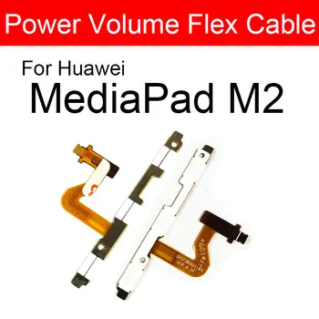 Power On/off+ Volum Sus/jos Butonul Cablu Flex Pentru Huawei MediaPad M2 M2-801W M2-802L M2-803L Parte Cheie de Control Piese de schimb