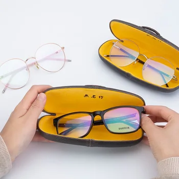 Vazrobe maro ochelari de sex masculin cazuri de femei vintage greu proteja cutia caz ochelari de lectură ochelari cutii de en-gros
