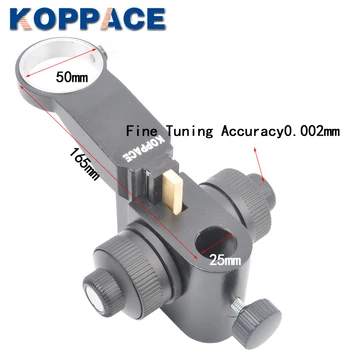 KOPPACE Microscop Focus Fin Suport 0,002 mm de Înaltă Precizie se Concentreze Suport 25mm Montare Interfață Microscop de Ajustare a Suportului