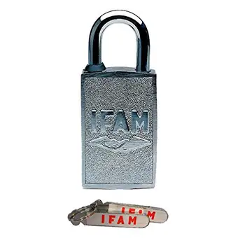IFAM Mag40 (000650) -vandal magnetic lacăt, 40mm , arc din oțel călit cu diametrul de 7mm, 2 chei Magnetice
