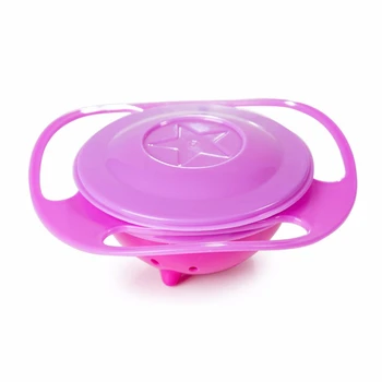 Gyro Bowl Hrănire Copil Bol Universal Tacamuri Vase Bol Alimentar Placa De Copii 360 Roti Spill-Proof Învățare Cină Boluri
