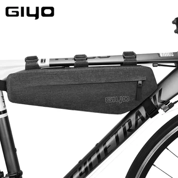 GIYO impermeabil sac biciclete road biciclete de munte biciclete cadru sac triunghiul sac de accesorii pentru biciclete, din față și din spate tub șa sac