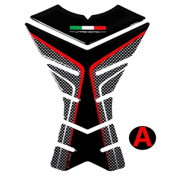 Italia Flag Ediție Limitată Motocicleta Rezervor Tampon Protector Decal Autocolante Caz pentru Honda, Suzuki, Kawasaki, Ducati, Aprilia RV4 Rezervor