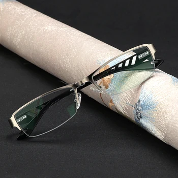 Nou aliaj de titan bărbați și femei de moda de tranziție fotocromatică soare ochelari baza de prescriptie ochelari +0.25 +0.75 la +6.0