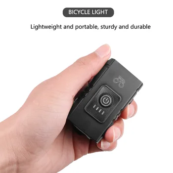 Portabil Biciclete Lumina Impermeabil USB Reîncărcabilă LED 1000mAh Lampă Față Faruri de Aluminiu Ultrausor Lanterna Bicicleta Lumina