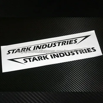 Iron man stark industries SCUT Motociclete Auto SUV Decal Autocolant Reflectorizant Reflectorizante Impermeabile YYY06