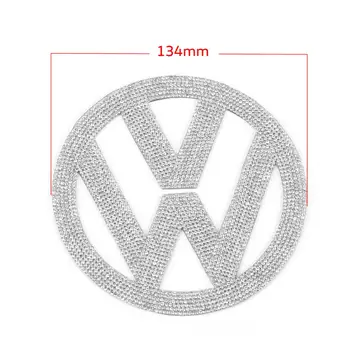 134mm Diamant Bling Stras Fata Emblema, Insigna de Acoperire Autocolant Decor pentru VW Volkswagen New Beetle 2013-2019