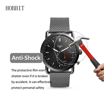 Pentru Fossil Q Navetiști / Q Goodwin Nano Explozie-dovada Protector de Ecran de Înaltă Definiție Anti-șoc Smartwatch LCD Guard Film