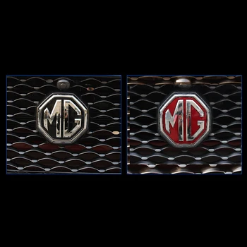 1BUC Nou High-Masina Fata / Spate Emblema Autocolante, Decalcomanii Pentru MG ZS Grila Mijloc Emblema, Insigna din Oțel Inoxidabil Auto Styling Decor