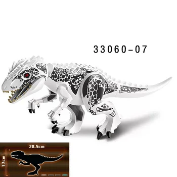 Asamblate Blocuri Jucarii de Mari Dimensiuni Lume Dinozaur Triceratops, Tyrannosaurus Copii Model Animal Cărămizi de Jucărie pentru Băieți Cadouri