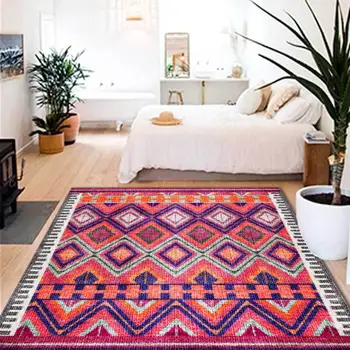 American Marocan retro geometrice etnice zona covor de sufragerie, dormitor, noptiera covor podea mat salon camera copii acasă Dec personalizate