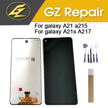 6.5 Original Pentru Samsung A21S A217 A217F SM-A217F/DS Pentru A21 A215 SM-A215U Display LCD Touch Ecran Cu Ramă de Sticlă Instrumente