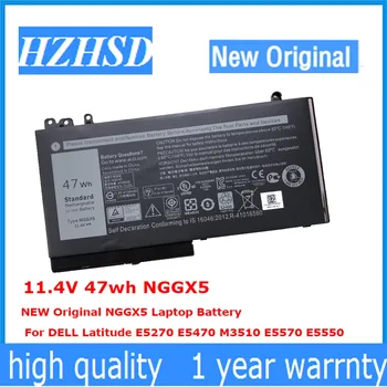 11.4 V 47wh NGGX5 NOU Original NGGX5 Baterie Laptop Pentru DELL Latitude E5270 E5470 M3510 E5570 E5550 RDRH9