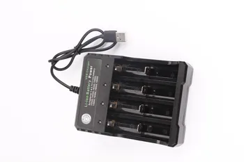 Sofirn 4 Sloturi USB Baterie 18650 Incarcator 4.2 V Baterie Inteligent Inteligent Încărcător litiu-ion Încărcător de Baterie