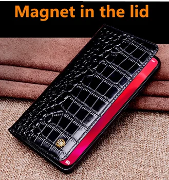 High-end din Piele Magnetic Flip Cover Carte de Telefon Mobil Caz Pentru Huawei Honor 20 Pro/Onoarea 20/Onoare 20i Caz de Telefon Funda