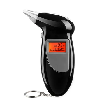 1 Set Nou Respirația Alcool Tester Portabil Profesional Etilotest Cu Ecran LCD Digital de Alcool Cablu de Date USB