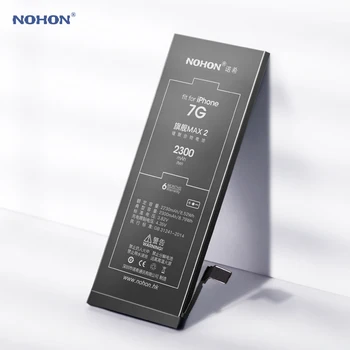 Nohon Baterie Pentru iPhone 7 iPhone7 7G 2230-2300mAh Super Capacitate Li-polimer Bateria Apple Pentru iPhone 7 iPhone7 Baterii +Instrumente