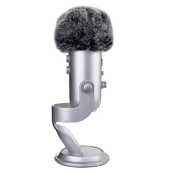 Microfon Cu Blană Windsn - Mic Vânt Blană Capac Filtru Ca Spuma De Acoperire Pentru Blue Yeti, Blue Yeti Pro Usb Microfon Condensator