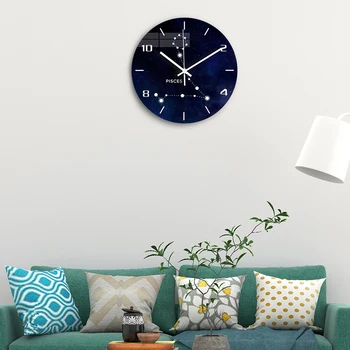 Acrilice Slient 3D Ceas de Perete cu Design Modern Constelație Mut Bucătărie Decorative Ceas de Perete Digital Numărul de Decor Acasă Cadou