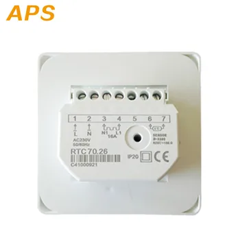 M5 cel Mai bun preț Electric de Încălzire prin Pardoseală Manuale Termostat de Cameră cu Pardoseală Caldă Cablu 220V 16A Controler de Temperatura