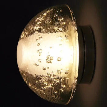 Modern Clar K9 Cristal Glob De Lumina De Perete Sconces Picătură De Apă Mingea Lampă De Perete Oglindă Față Dormitor Noptieră Culoar Scara De Lumină