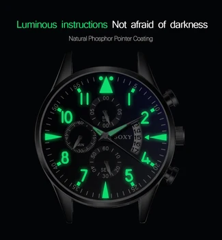 2020 metal de design pentru bărbați cuarț ceas luminos clasic calendar bărbați ceas din oțel inoxidabil de afaceri ceas Relogio Masculin