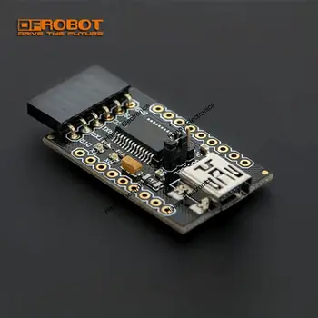 DFRobot FTDI Basic Program Breakout/Downloader/Arzător, 3.3/5V FT232RL USB la serial IC pentru Arduino FIO/pro/mini și lilișor