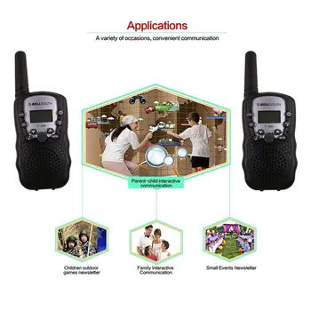2 buc/set walkie talkie pentru copii Portabil stație de Emisie-recepție copii, radio copii copil Mini Walkie-talkie Jacht Voor Ham Radio