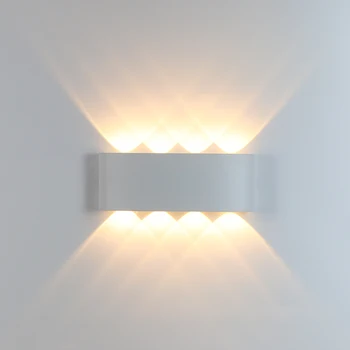 2W/4W/6W/8W LED Lampă de Perete din Aluminiu de Perete Dormitor Lumina de Interior, Scari de Iluminat Decorative, iluminat AC90-260V