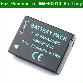 DMW-BCG10 BCG10E BCG10PP aparat de Fotografiat Digital Baterie Pentru Panasonic DMC-ZS20 ZS25 TZ6 TZ7 TZ8 TZ10 TZ18 TZ20 TZ30 TZ35 ZX1 ZX3