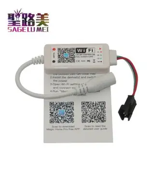 Magic Home DC5V 12V 24V Bluetooth Wireless WiFi Controler RGB/RGBW IR RF Controler cu LED-uri 5050 pentru WS2811 WS2812B Pixel benzi cu led-uri