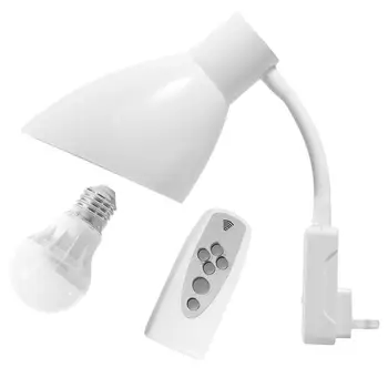 Inteligent Perete de Lumină LED Soclu Plug cu Telecomanda E27 220V