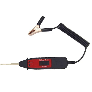 Sârmă de arc Auto LCD Digital de Tensiune Pen Sonda Detector Tester cu LED pentru Auto Instrumente de Testare