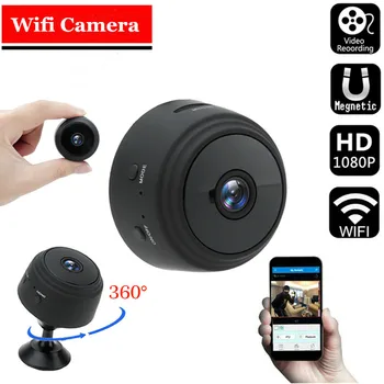 Mini Camera Wireless WiFi Camera Video HD de Mic de Acasă de Securitate aparat de Fotografiat Portabil Viziune de Noapte pentru Masina Interior Exterior