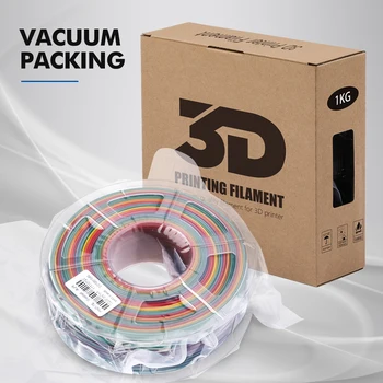 Curcubeu PLA Rezerve Pentru Imprimantă 3D din Plastic 1,75 MM 3 Role / Set Filament Flexibil Non-toxice Fastship Imprimanta Gestionează DIY Cadou