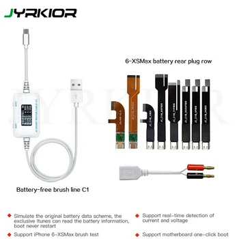 JC C1 Smart Repair Box Pentru iPhone XR XS MAX X 8 Plus 8 7P 6S 6S Plus 6P 6 de Încărcare a Bateriei de Activare Bord Linie de Alimentare cu Energie