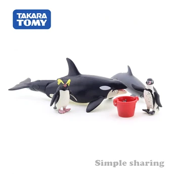 Takara Tomy ANIA Animal Advanture AA-02 Acvariu De Popular Set Cadou Rășină Educative pentru Copii Mini figurina Jucarie Fleac