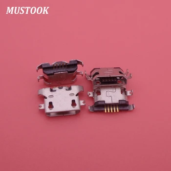 100buc/lot Micro 5pin Conector USB port de încărcare pentru lenovo A830 A850 S820 A780 A670T A590 A800 S820 S890 S880 A710E telefoane mobile