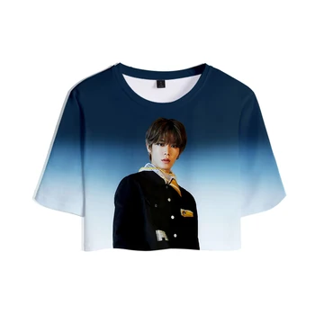 NCT 127 Suntem Super-Uman 3D Imprimate Femei Topuri de Cultură Kpop Casual de Vara cu Maneci Scurte T-shirt 2019 Vânzare Fierbinte Streetwear tricou