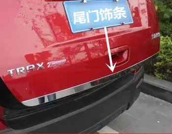 Hayon Usa Spate Jos Capacul de Turnare Tapiterie din Oțel Inoxidabil înapoi tapiterie usi Accesorii auto pentru Chevrolet TRAX--2018